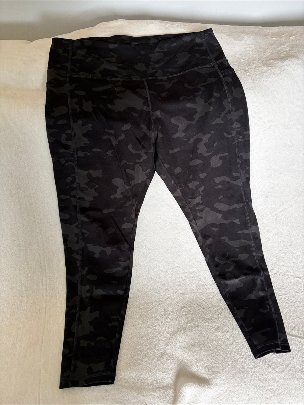 Black Camo Active Leggings